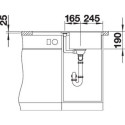 Blanco 527290 METRA 45 S-F