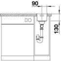 Blanco 522951 ANDANO 180-IF