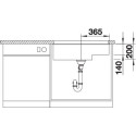 Blanco SUBLINE 700-U LEVEL (526004)