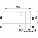 Blanco 524669 AXIA III 6 S-F