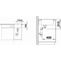 Blanco SUBLINE 320-F черный (525982)