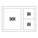 Blanco SELECT II XL 60 - 3 (526205)