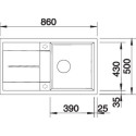 Blanco 527292 METRA 5 S
