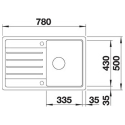 Blanco LEGRA 45 S 527085