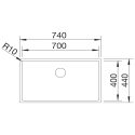Blanco CLARON 700-IF (527837)