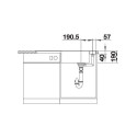 Blanco 523525 AXIA III XL 6S-F