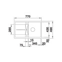 Blanco 519088 METRA 45 S-F