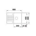 Blanco ZIA 45 S COMPACT (526009)