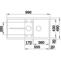 Blanco Metra 6 S-F 525929