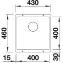 Blanco 527166 SUBLINE 400-U