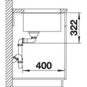 Blanco 527355 SUBLINE 700-U Level