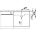 Blanco 527355 SUBLINE 700-U Level