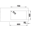 Blanco 527355 SUBLINE 700-U Level