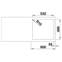 Blanco SUBLINE 500-IF/A 525999