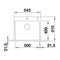 Blanco SUBLINE 500-IF/A 525999
