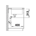 Blanco SUBLINE 400-U 527787