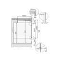 Miele H 2861 BP OB/BL