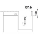 Blanco 524111 SUBLINE 500-IF - A STEELFRAME