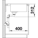 Blanco 524111 SUBLINE 500-IF - A STEELFRAME