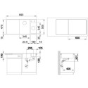 Blanco 524672 AXIA III 6 S-F