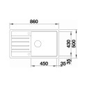 Blanco LEGRA XL 6 S черный (526087)
