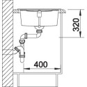 Blanco 527123 METRA XL 6 S