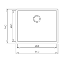 Teka SQUARE 50.40 TG 115230023