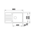 Blanco 523331 LEGRA XL 6 S