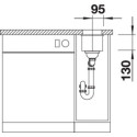 Blanco 525981 SUBLINE 160-U