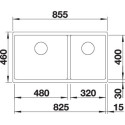 Blanco SUBLINE 480/320-U 527168