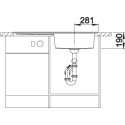 Blanco 527189 ZENAR XL 6 S