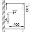 Blanco 527236 AXIA III XL 6 S-F