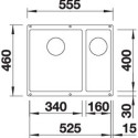 Blanco 527346 SUBLINE 340/160-U