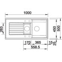 Blanco 527390 ZIA 6 S