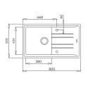 Teka STONE 50 B-TG 1B 1D 115330020