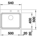Blanco 521748 ETAGON 500-IF - A