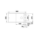 Blanco 523526 AXIA III XL 6S-F