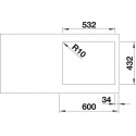 Blanco 524110 SUBLINE 500-IF STEELFRAME
