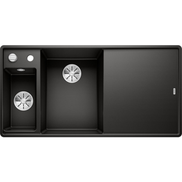 Blanco AXIA III 6 S-F черный чаша слева (525853)