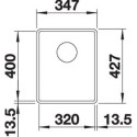 Blanco 527159 SUBLINE 320-F