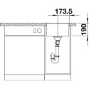 Blanco 527159 SUBLINE 320-F
