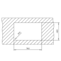Teka STONE 60 S-TG 1B 1D 115330034