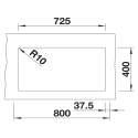 Blanco SUBLINE 350/350-U (527831)