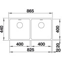 Blanco 522987 ANDANO 400 - 400-U
