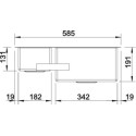 Blanco 521610 CLARON 340 - 180-U