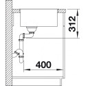 Blanco 524107 SUBLINE 500-IF STEELFRAME