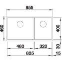 Blanco SUBLINE 480/320-U 525993