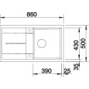 Blanco 527109 METRA 5 S