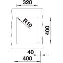 Blanco 527160 SUBLINE 320-U