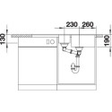 Blanco 527301 METRA 6 S-F